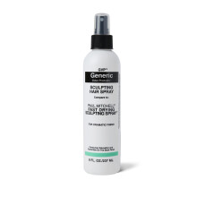 Spray modellante Generic Value Products, tenuta media e flessibile, senza solfati, senza silicone, senza glutine, contiene protezione UV, 8 oz.