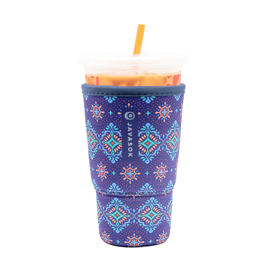 Housse Isotherme En N Opr Ne Pour Gobelet Sok It Java Sok Iced Coffee & Cold Soda (Dos Diamant, Grand Format : 30 32 Oz)-image