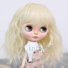 Parochne Iba Parochna pre b   biky 9-10 palcov s dlh   mi vlasmi pre hlavu 24-27 cm (blond)