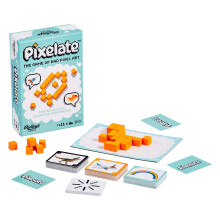 Ridley's Games Pixelate Wood/Paper Game Orange