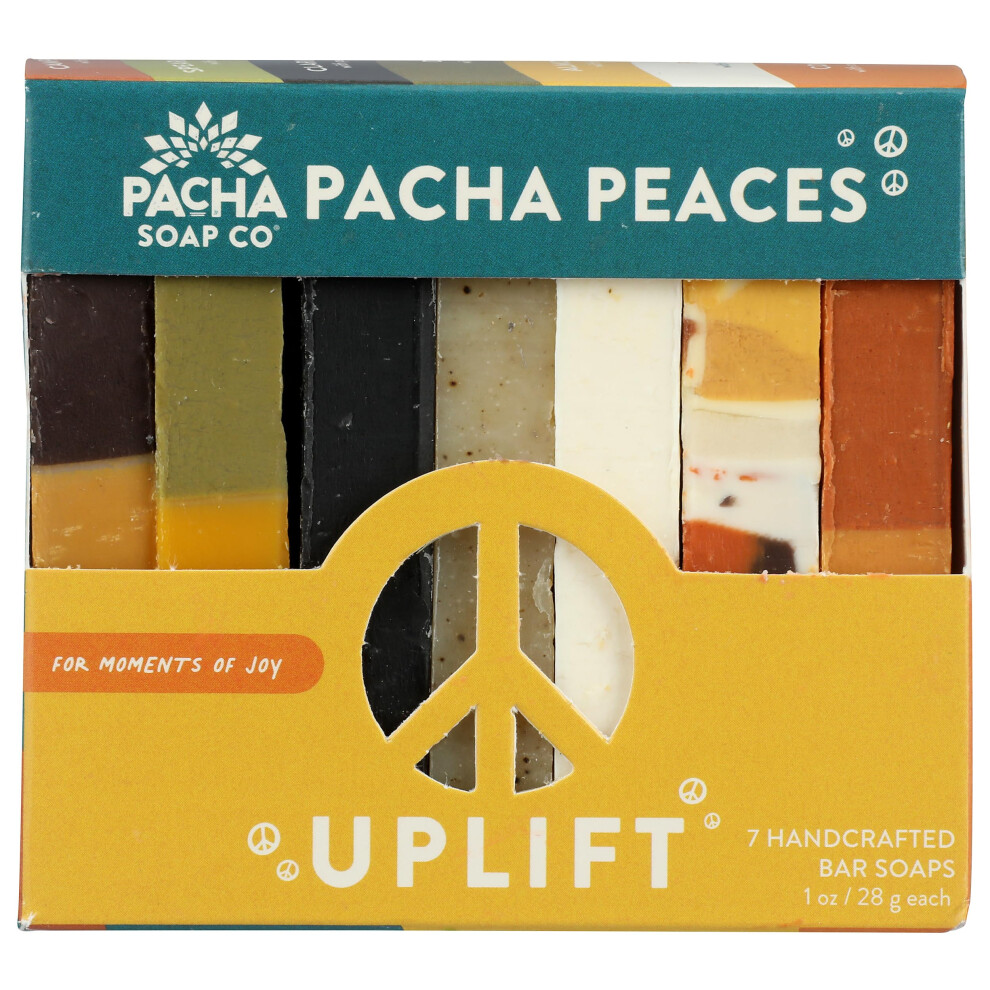 ?Ta??E?A Sap?????? Pacha Pacha Soap Co Pacha Peaces Variety Pack 7 Ounce