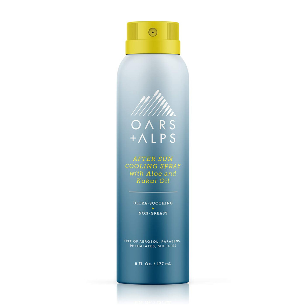 Oars + Alps After Sun K Hlspray, Enth Lt Aloe Vera Und Niacinamid Mit Gr Ntee-Duft, 170 Ml-image