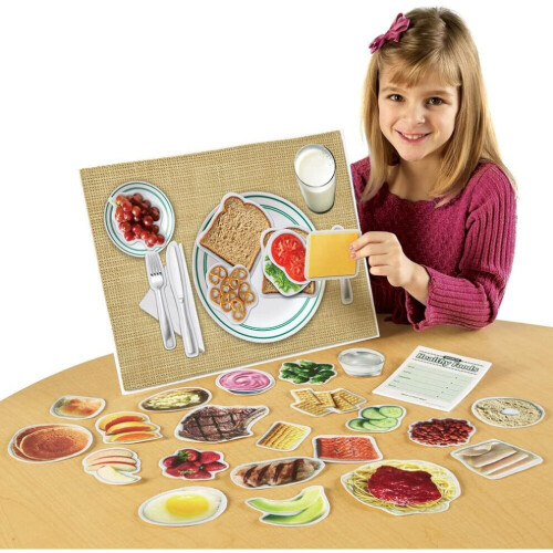 Learning Resources Aliments sains magnétiques 1