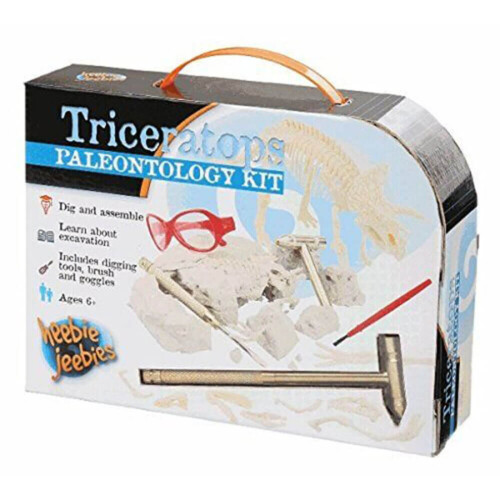Kit de paléontologie Heebie Jeebies Triceratops