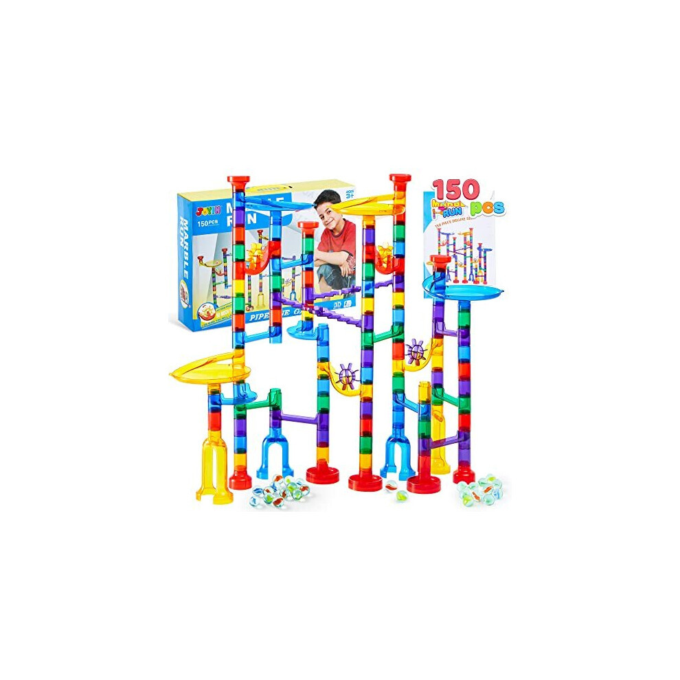 150 pièces Marble Run Premium ensemble Construction blocs de Construction jouets tige apprentissage jouet éducatif