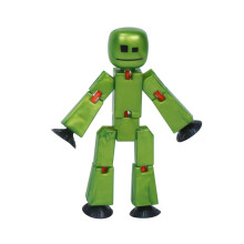 Zing StikBot Single Pack - Comprend 1 StikBot - Figurines d'action et accessoires à collectionner Animation Stop