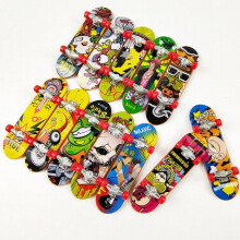 Mini Skateboard à doigts créatif de 9.5cm, jouet éducatif pour enfants, cadeau d'anniversaire et de noël