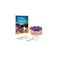 BANDAI JM80559M Kit de fouille d'excavation de pierres précieuses National Geographic, aucun