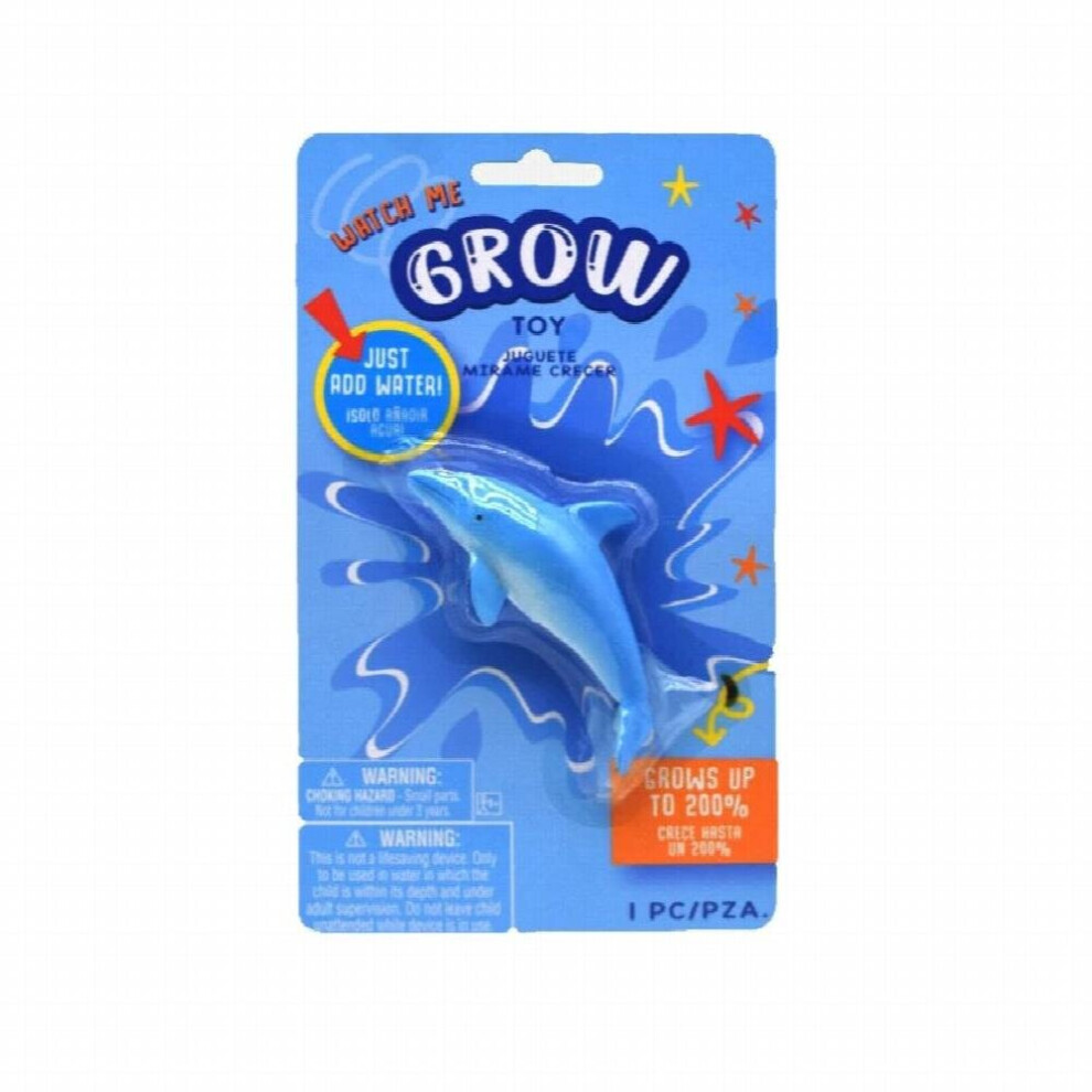 Jouet éducatif en expansion dans l'eau, Simulation de requin océan, dauphin, poulpe, dinosaure, science magique