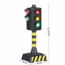 Mini panneaux de signalisation, bloc de feux de route avec son LED, éducatif pour enfants