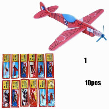 Avion de chasse 3D à monter soi-même, planeur volant à lancer à la main, avion en mousse, modèle cadeau pour enfants,
