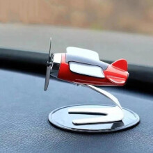 Modèle d'avion solaire personnalisé et créatif, jouet physique pour enfants, ornement d'intérieur de voiture,