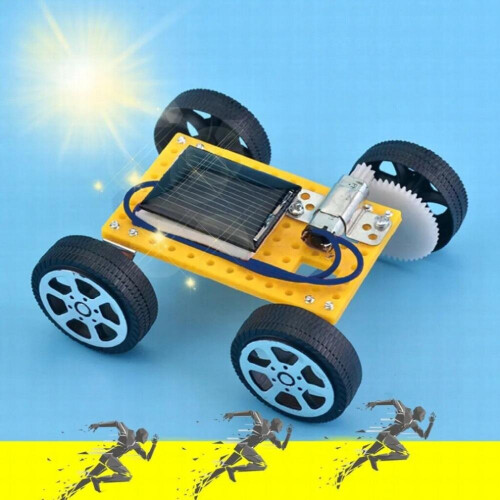 Solar Car DIY Toy Set Solar Powered Car Kit Educational Science For Kid ...
