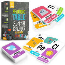 Tableau périodique des éléments Tableau périodique pour enfants Tableau périodique Flashcards 118 Cartes Flash