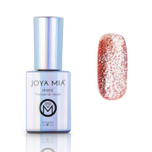 JOYA MIA Glitter gel neglelak Platin gel neglelak SparX Smuk Titanium Sparkle Gel Polish (SPX-34)
