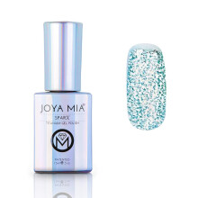 JOYA MIA Glitter gel neglelak Platin gel neglelak SparX Smuk Titanium Sparkle Gel Polish (SPX-38)