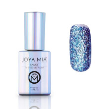 JOYA MIA Glitter gel neglelak Platin gel neglelak SparX Smuk Titanium Sparkle Gel Polish (SPX-41)