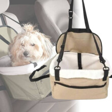 Pet Carrier Seat Snoozer Cat Puppy Dog Car Portable Safety Basket Front Gift Bag
