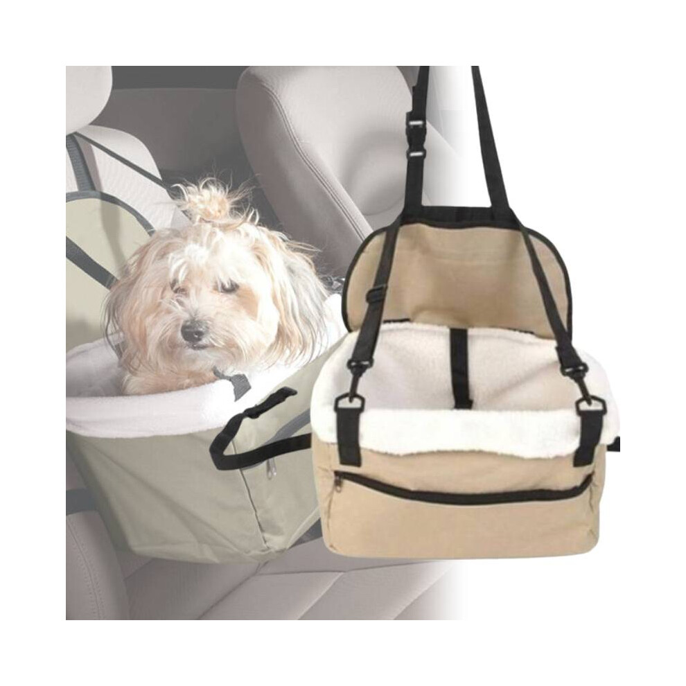 Pet Carrier Seat Snoozer Cat Puppy Dog Car Portable Safety Basket Front Gift Bag