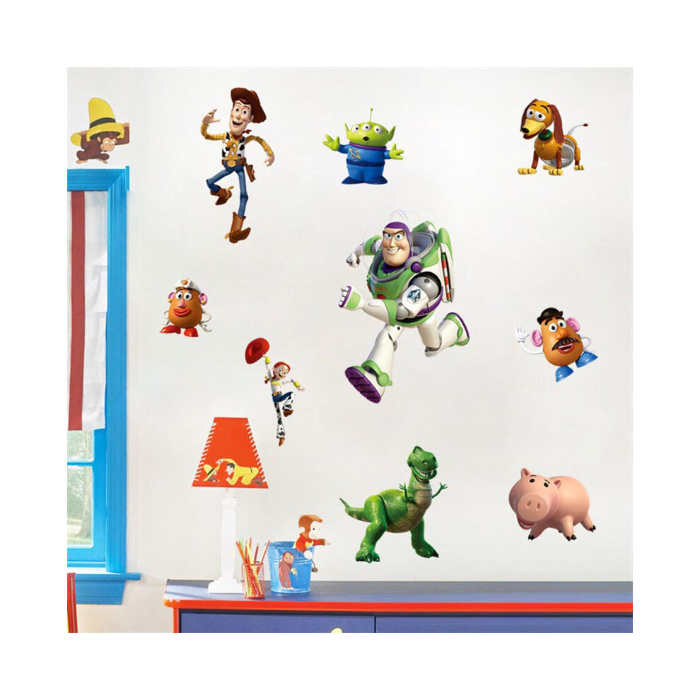 Wall Story Toy Stickers Decal Kids Boys Nursery Decor Art Mural Diy Gift