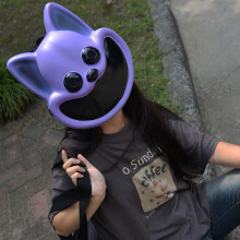 Smiling Poppy Critters Playtime Purple Catnap Mask Horror Gift Game Derivative