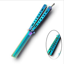 (Comb) Practice Balisong Butterfly Toy Trainer High Quality Exercise Tool Bottle Opener