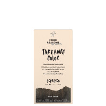 Four Reasons Original Takeaway Color - Espresso - 4.1 Cool dark brown - Demi-Permanent Hair Color - Ammonia-Free and Fragrance-Free Hair Dye - 10