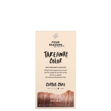 Four Reasons Original Takeaway Color - Carrot Cake - 6.4 Copper Brown - Demi-Permanent Hair Color - Ammonia-Free and Fragrance-Free Hair Dye - 10