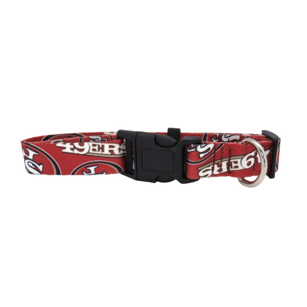 Littlearth San Francisco 49Ers Nfl Pet Collar