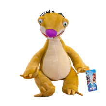 (Sloth, 20cm/7.87in) Age Plush Ice Toy Squirrel Sloth Tiger Elephant Animals Home Kid Gift Decoration