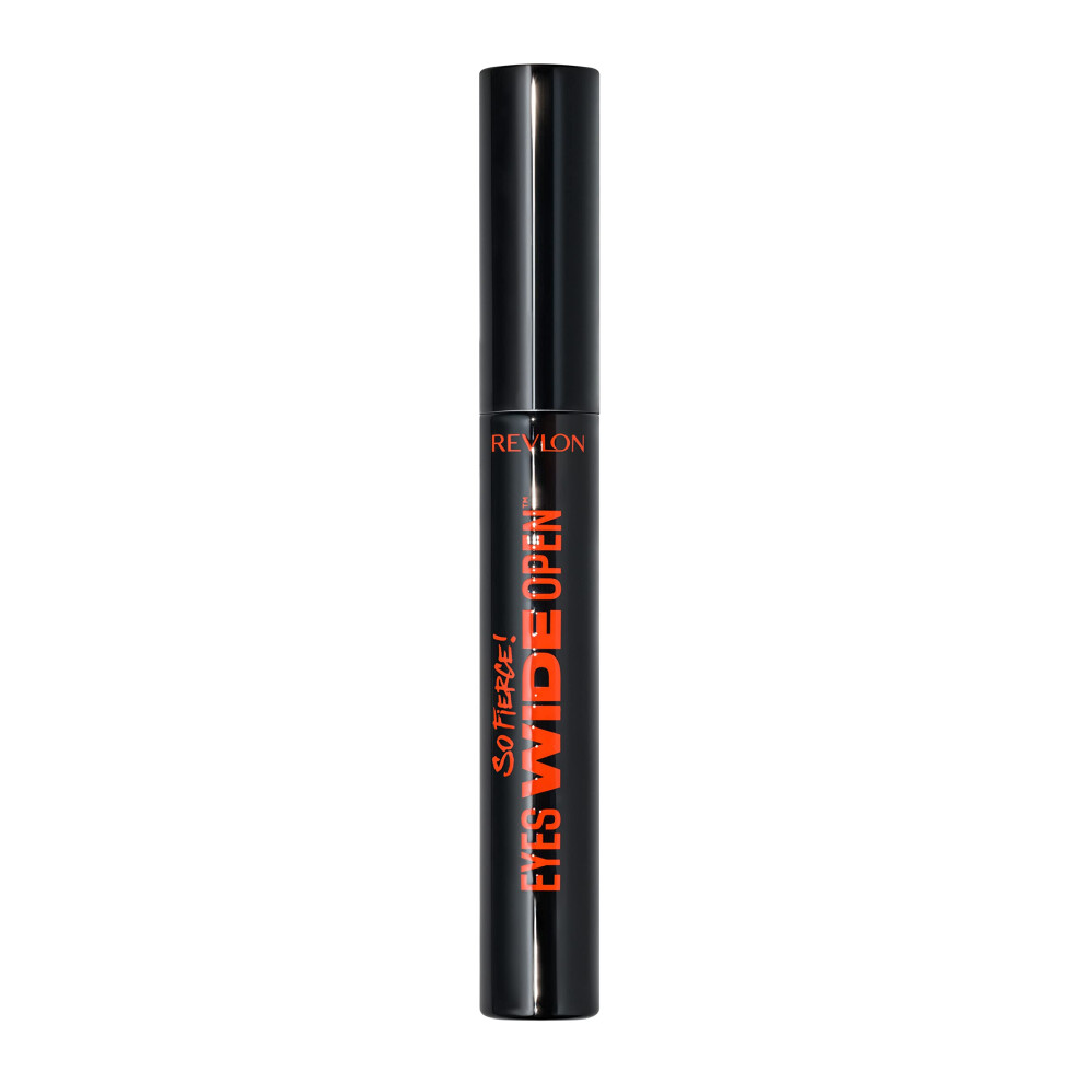 Revlon So Fierce! Eyes Wide Open Mascara with Push-up Brush  For Volumizing & High Lifting Eyelashes  Smudge-proof  Flake Resistant  102 Black  0.24 f