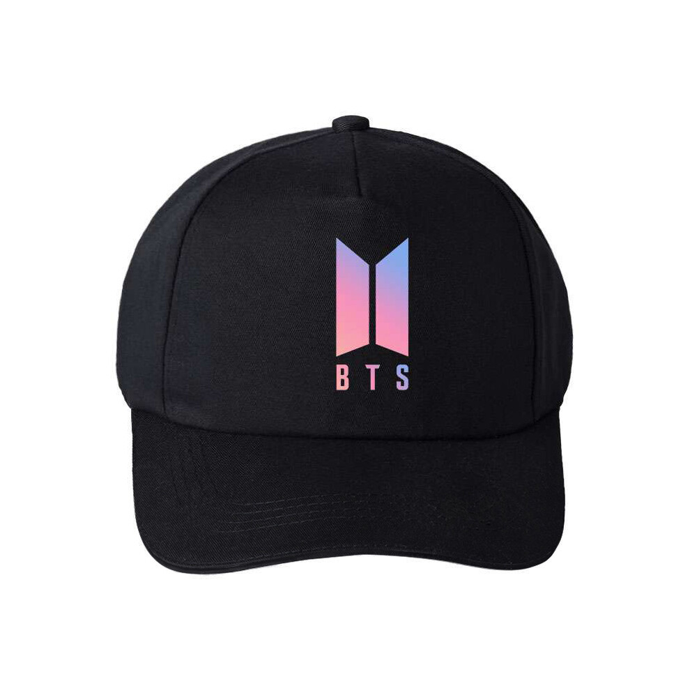 (Black) Bts Bangtan Kpop Boy Baseball Cap Mask Suga Jungkook Jimin Jin V Gift Adjustable Black