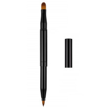 Superbe Pinceau à Lèvres Professionnel-Retractable-Brosse à Rouge à Lèvres pour Femmes et Filles (Double Tête-Noir)