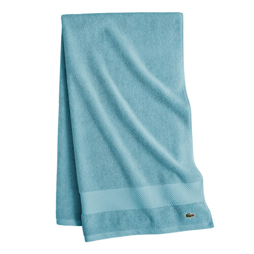Lacoste Lacoste Heritage Supima Cotton Bath Sheet Celestial 35 """" x 70 """"
