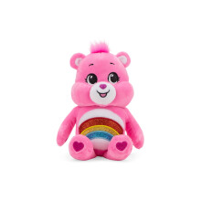 Care Bears 9"" Bean Plush (Glitter Belly) - Cheer Bear - Weiches, kuscheliges Material!