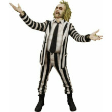 Beetlejuice (1988 ) : Black and White Striped Suit Beetlejuice - 7 inch Scale Figure