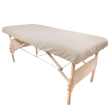 Draps de table de massage Body Linen Simplicité en poly-coton - 180 fils. Ajustement pour tables 28-32 pouces