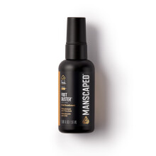 MANSCAPED The Foot Duster     Kuhlendes und beruhigendes Fussdeodorant-Spray fur Manner mit raffiniertem Duft aus Teebaum-, Kokos- und Pfefferminz   l