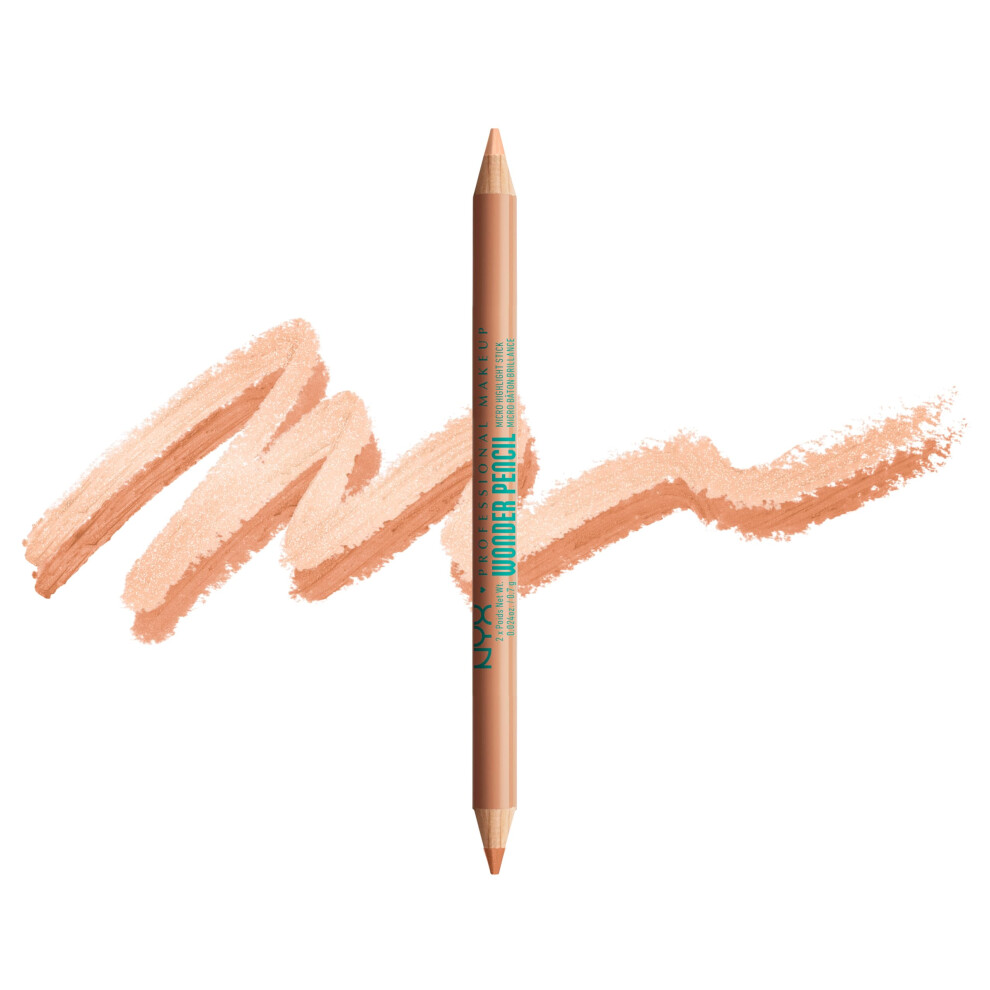 NYX PROFESSIONAL MAKEUP Wonder Pencil  Multi-Use Micro Highlighter & Concealer Stick - Warm Deep