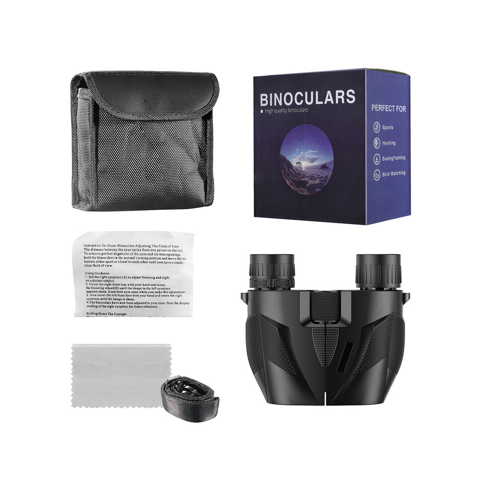 (10X25) Hd Telescope 10X25 Binoculars Bak4 Prism High Powered Zoom 112M/1000M Telephoto Hunting Telescope For Sport Bird-Watching 9438795343797