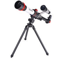 (Red) HD High Magnification Professional Astronomical Telescope Children Students Dual-Use Science Experiment Monocular Binoculars
