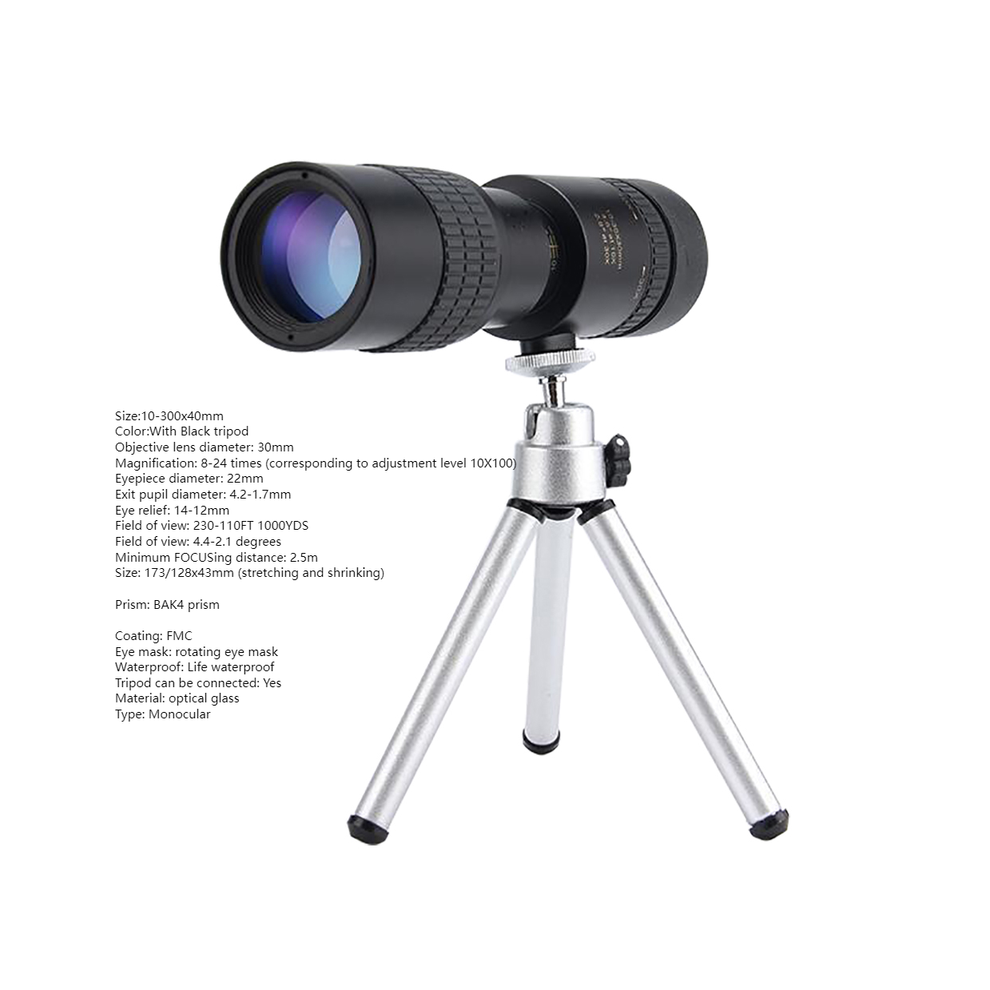 (A) Hd High Magnification Professional Astronomical Telescope Children Students Dual-Use Science Experiment Monocular Binoculars 9438795344138