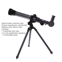 (F) HD High Magnification Professional Astronomical Telescope Children Students Dual-Use Science Experiment Monocular Binoculars