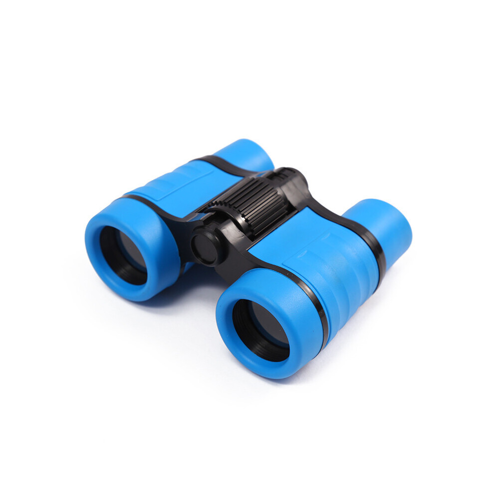 (Blue) Adjustable Binoculars 4X30 Telescope Rubber Non-Slip Children's Portable Gift Children's Outdoor Educational Learning Binoculars Blue 9438795345180