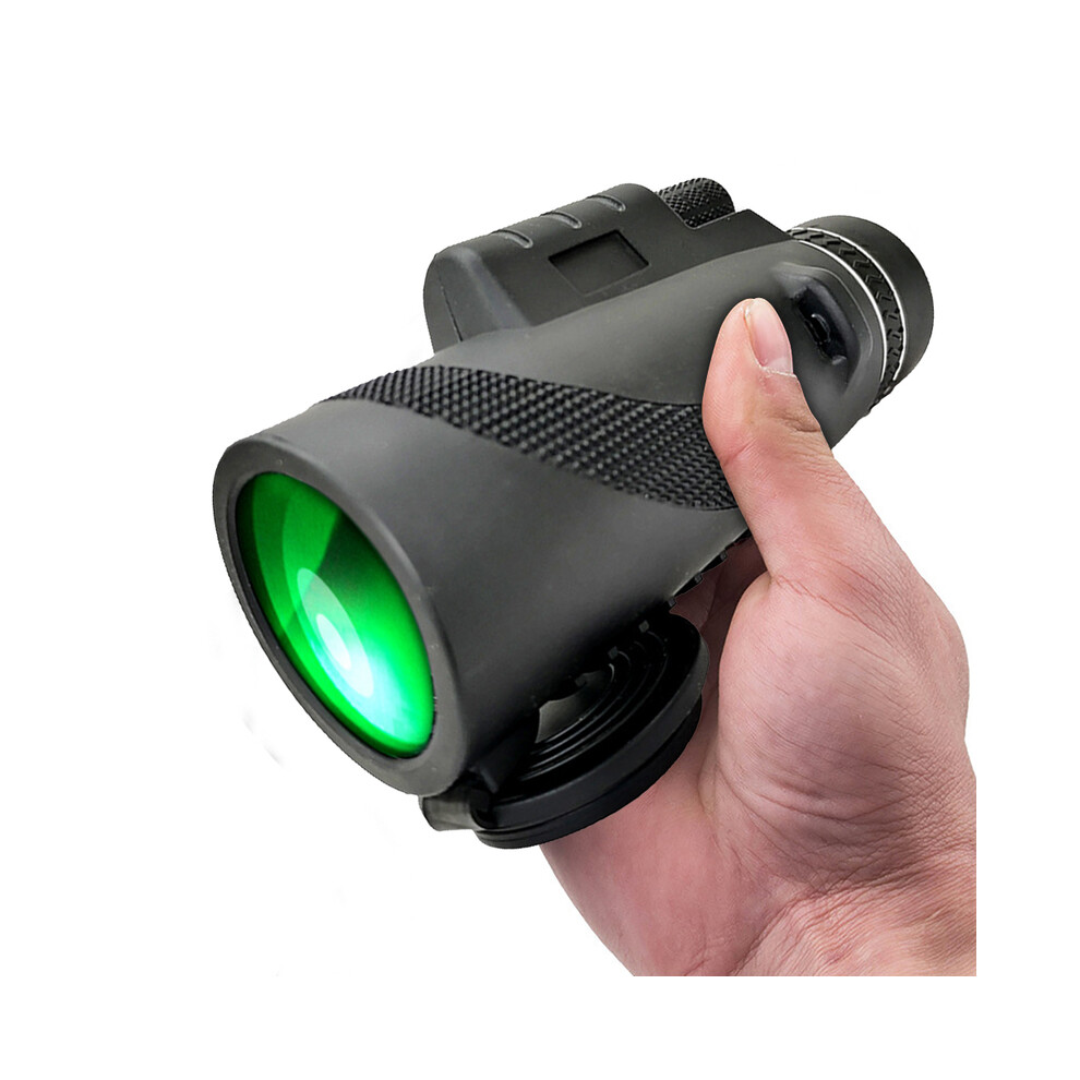 (80X100) 10-3050 Powerful Monocular Long Range Zoom Pocket Spotting Telescope Eyeglass Bak4 Hd Handheld Optic For Smartphone Tourism 9438795340994