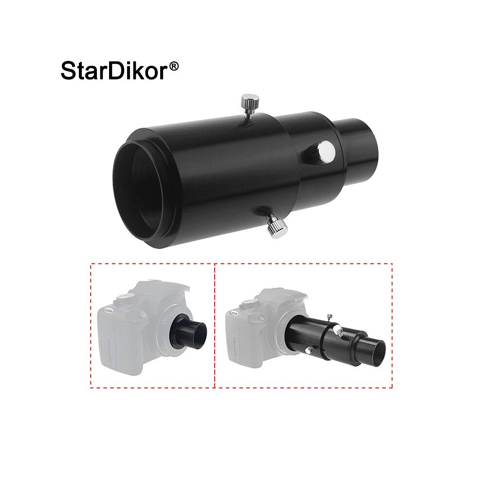1.25" Variable Telescope Camera Adapter Extension Tube For Focus And Eyepiece Projection Astronomical Photography 9438795341649