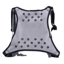 (Gray) Binoculars Shoulder Strap Adjustable Telescope Harness Strap Large Perforated Rear Panel Elastic Straps For Binoculars Accessory