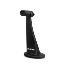 (SV111) SV111 Fully Metal Binoculars Tripod Telescope Mount Adapter 1/4 Inch Threading Black w/ Rubber Ring F9182A