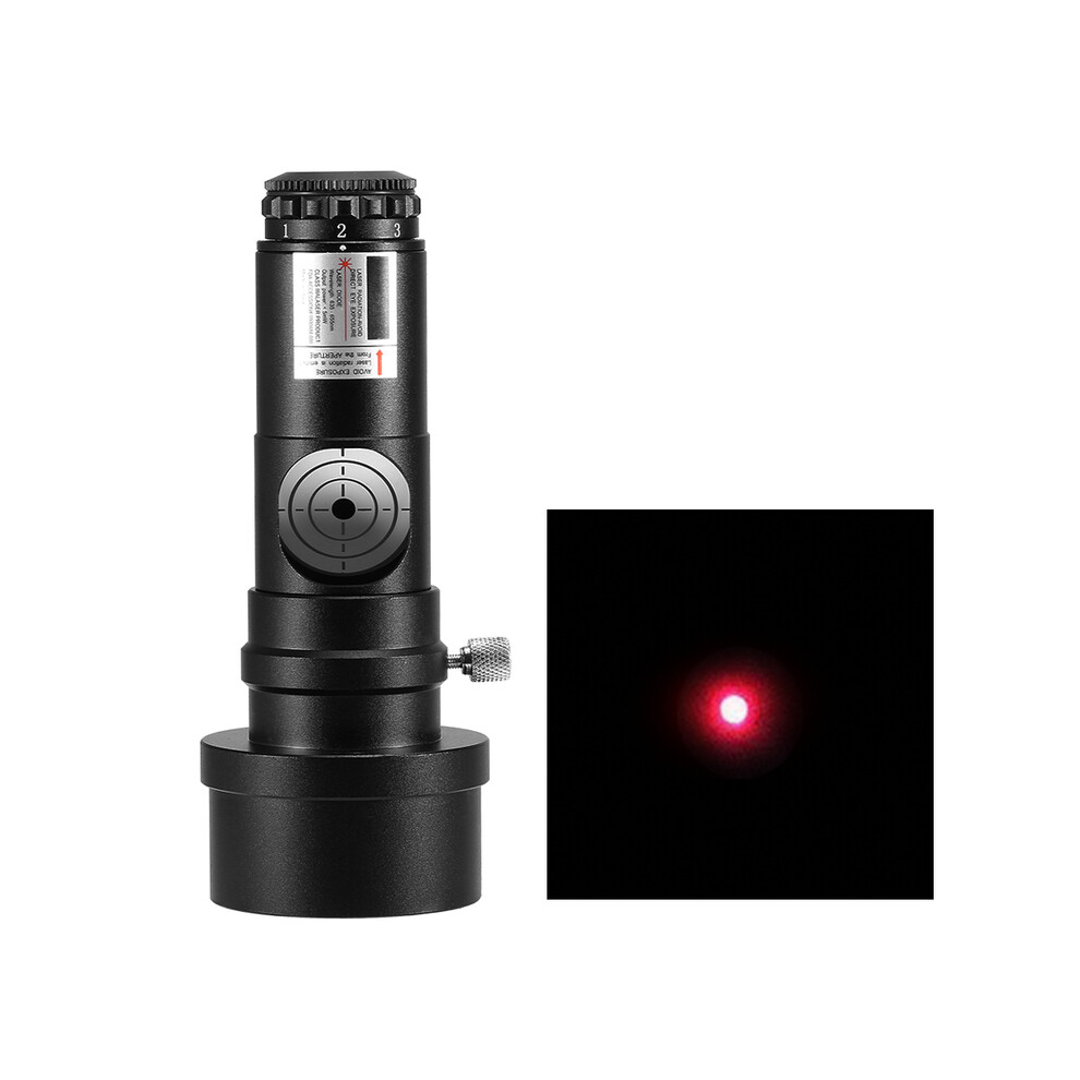(Type 1) 1.25In Telescope Collimator 2Inch Adapter Reflector Telescope Newtonian Sca Laser Collimation 7 Brightness Level Astronomical 9438795342684