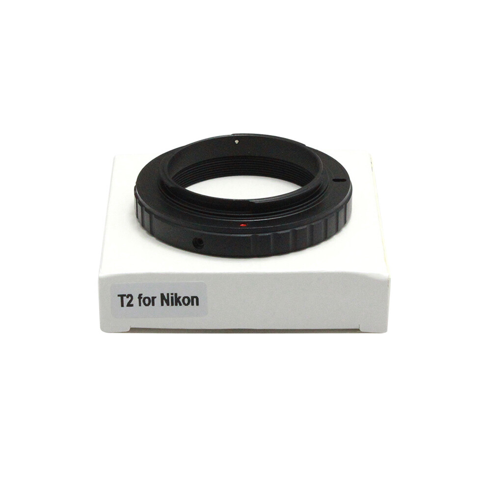 (T-Ring For Nikon Ai) 1.25" T-Mount Metal Telescope Adapter And Canon Eos Nikon Sony Slr/Dslr Cameras T-Ring Astronomical Telescope Photography 9438795342479